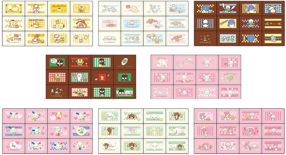 Amazon.co.jp: ハート ちょこぶろっくしーる 思い出のサンリオ