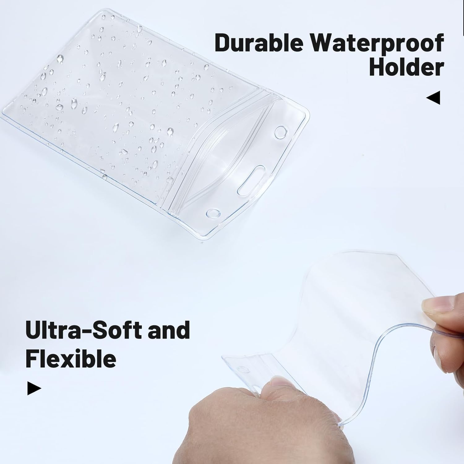 24-Pack Rainbow Breakaway Lanyards with Waterproof Badge Holders, Polyester Neck Straps for ID Cards, Events, Office, and Schools - Image 5