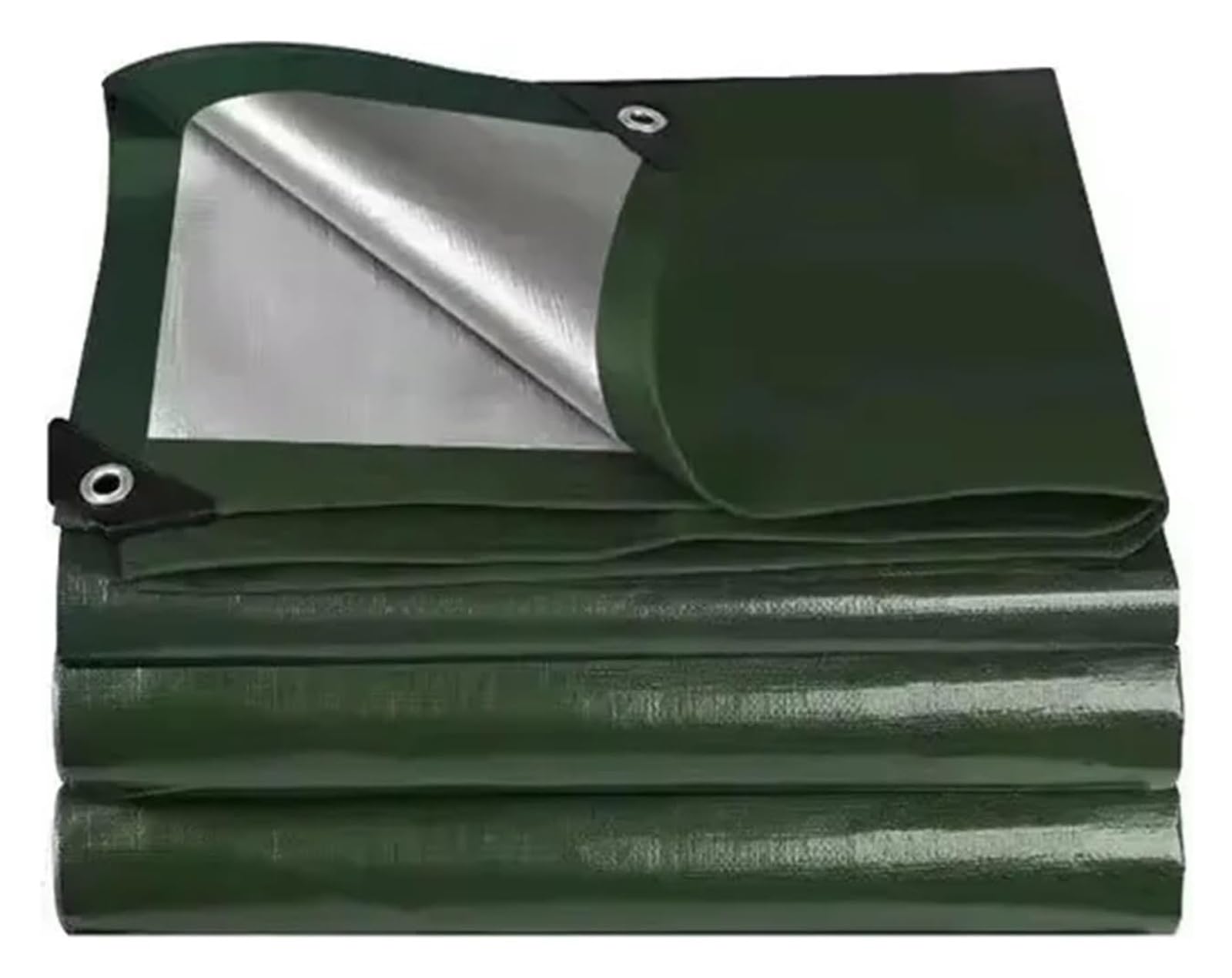 Heavy Duty Waterproof Cover Tarp, Tarpaulin Garden PE 0.32mm Multicolor Multiple Sizes(Green,3x3.0m)