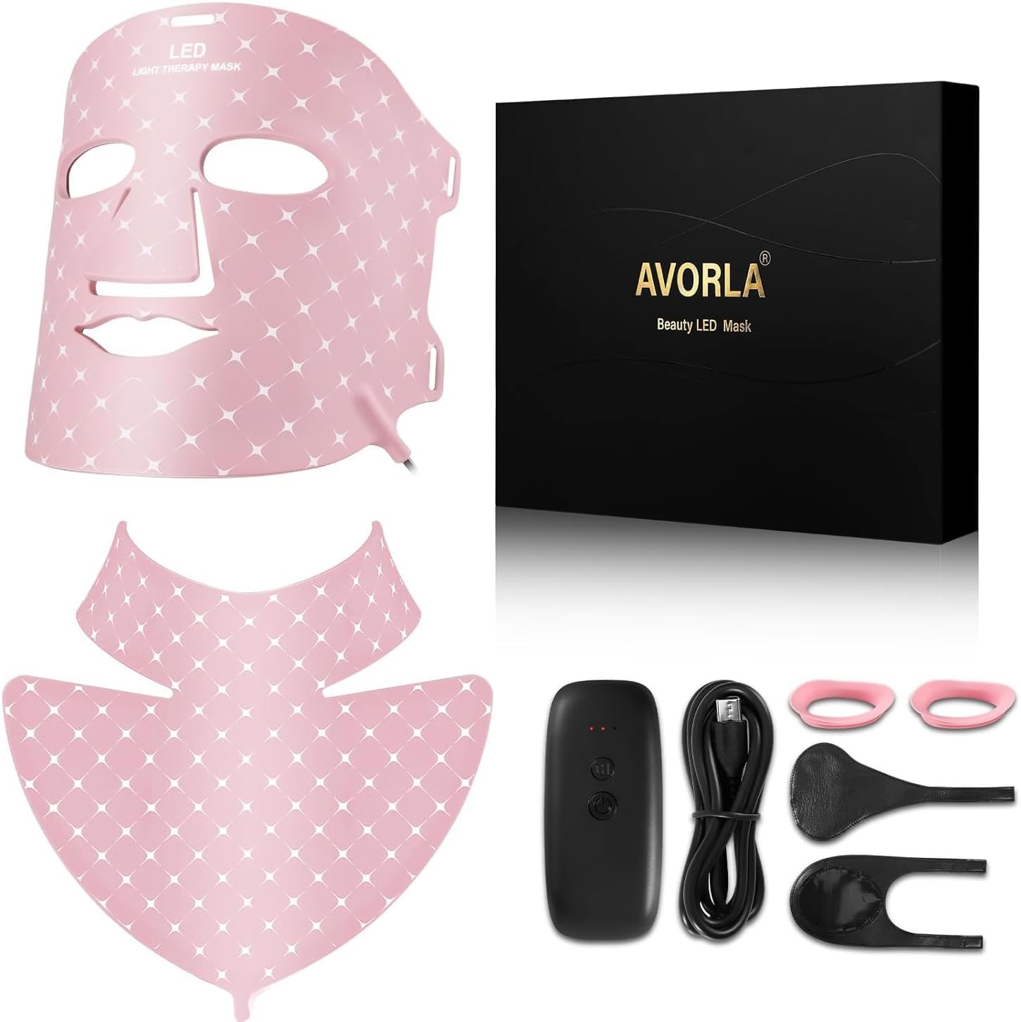 Beauty LED Light Mask -infrared light therapy red light therapy led facial light Photons Facial Skin Care Wrinkle reduce anti-acne facial light acne treatment beauty device