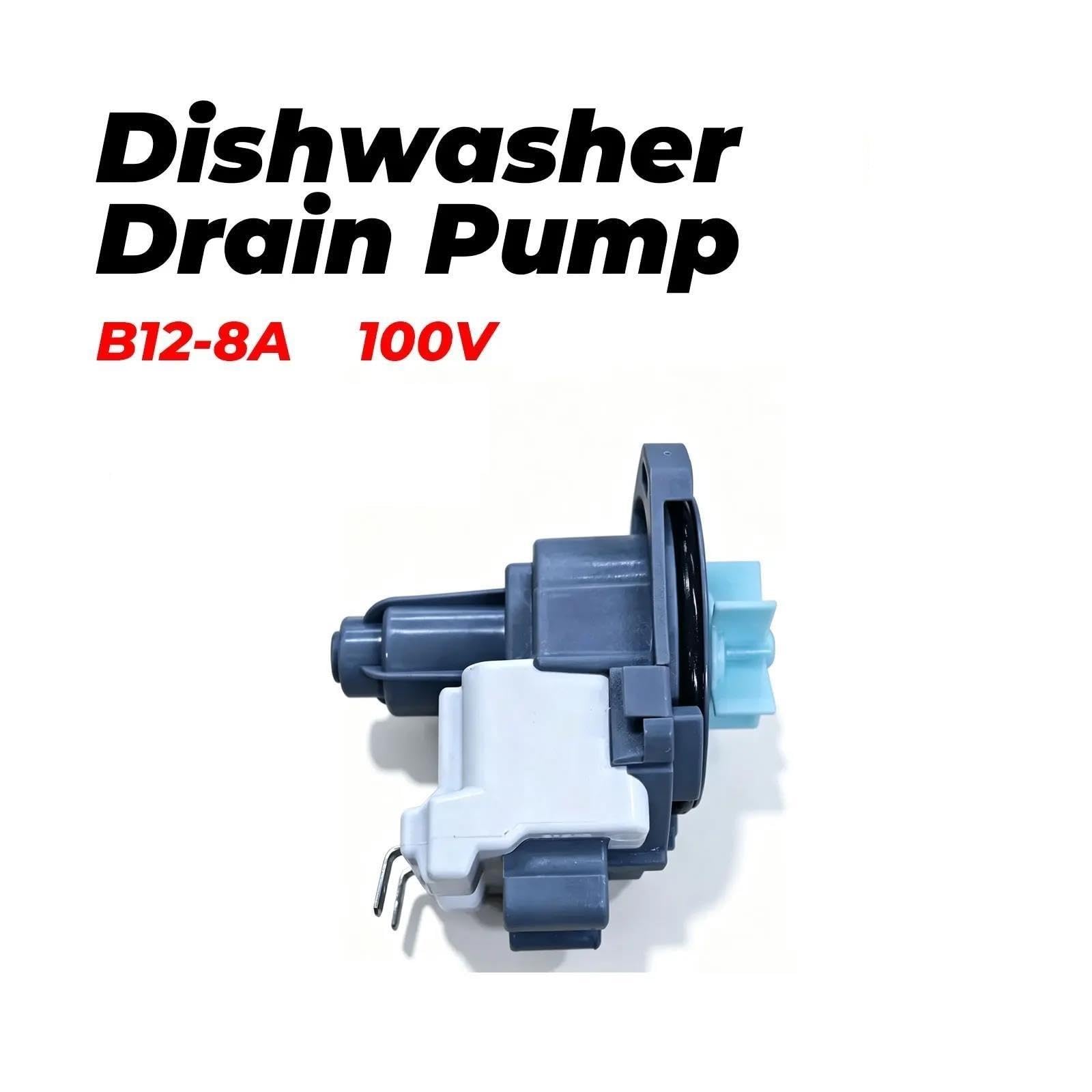 Bomba De Desagüe Lavavajillas Y Lavadora 100V, Modelo B12-8A