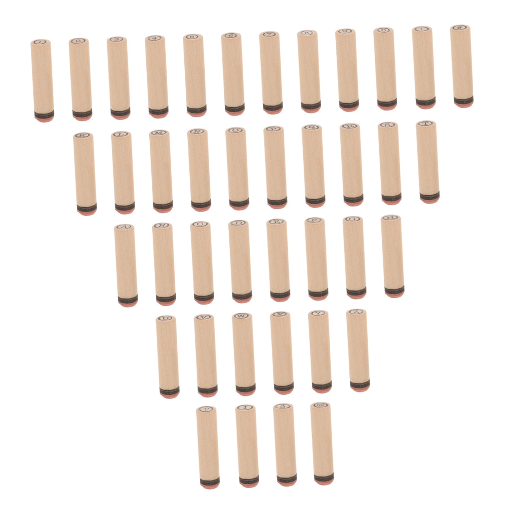 NUOBESTY 5sätze Diy Holzstempel Mit Buchstaben Teiliges Alphabetisches Stempelset Für Scrapbooking Handkonto Und Kreative Dekorationen Langlebige Benutzerfreundliche Stempel Für Ihre