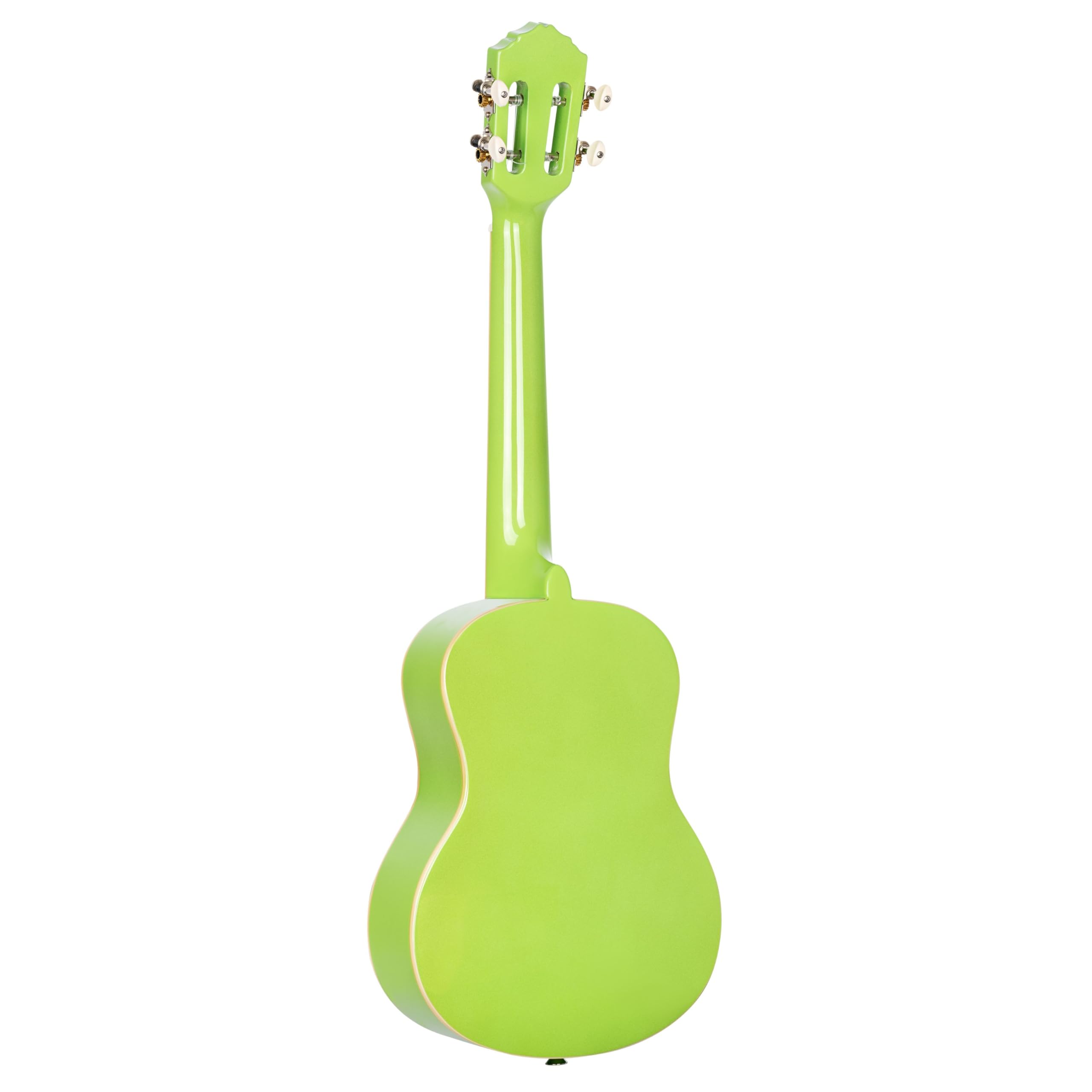 Ortega Guitars Ukulélé Ténor vert - Série Gaucho - housse incluse - corps Agathis (RUGA-GAP)