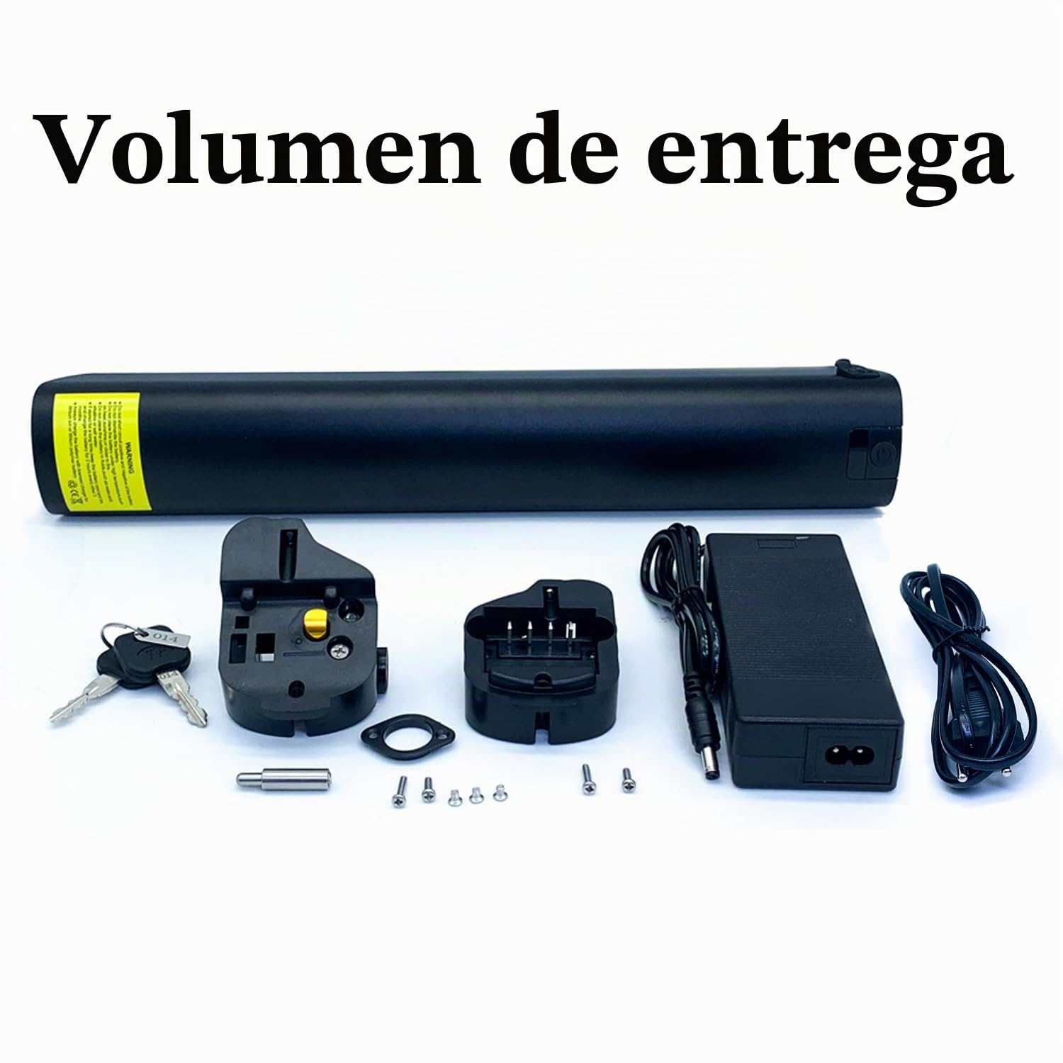Batería de Bicicleta eléctrica 36V 14Ah 504Wh para ESKUTE Wayfarer E-Citybike Batería de Repuesto con Cargador y batería de Litio BMS para 36V 250W/350W/500W Motores