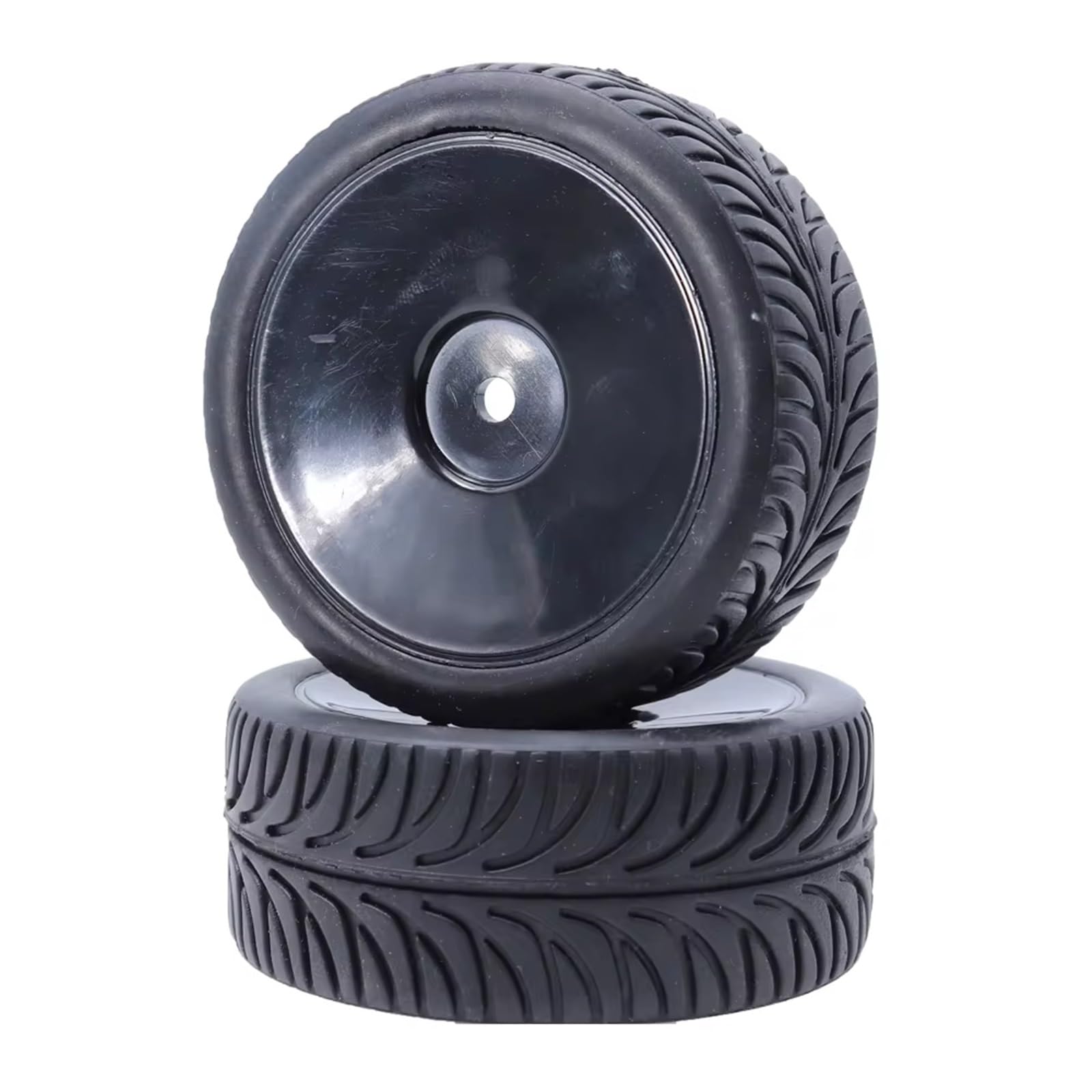 Per HPI Per HSP Per Traxxas Per TRX4 Per TRX-4 Per Kyosho Per Sakura 94122 2 Pezzi 1/10 Pneumatici Da Mozzo Ruota Cerchione Esagonale 12mm Ruote