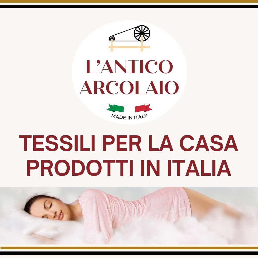 L'ANTICO ARCOLAIO - Copriletto Matrimoniale (80gr/m2) Trapunta Matrimoniale Primaverile, Trapunta Estiva Matrimoniale Leggera Microfibra, Trapuntino Estivo Matrimoniale Double Face 100% Made in Italy