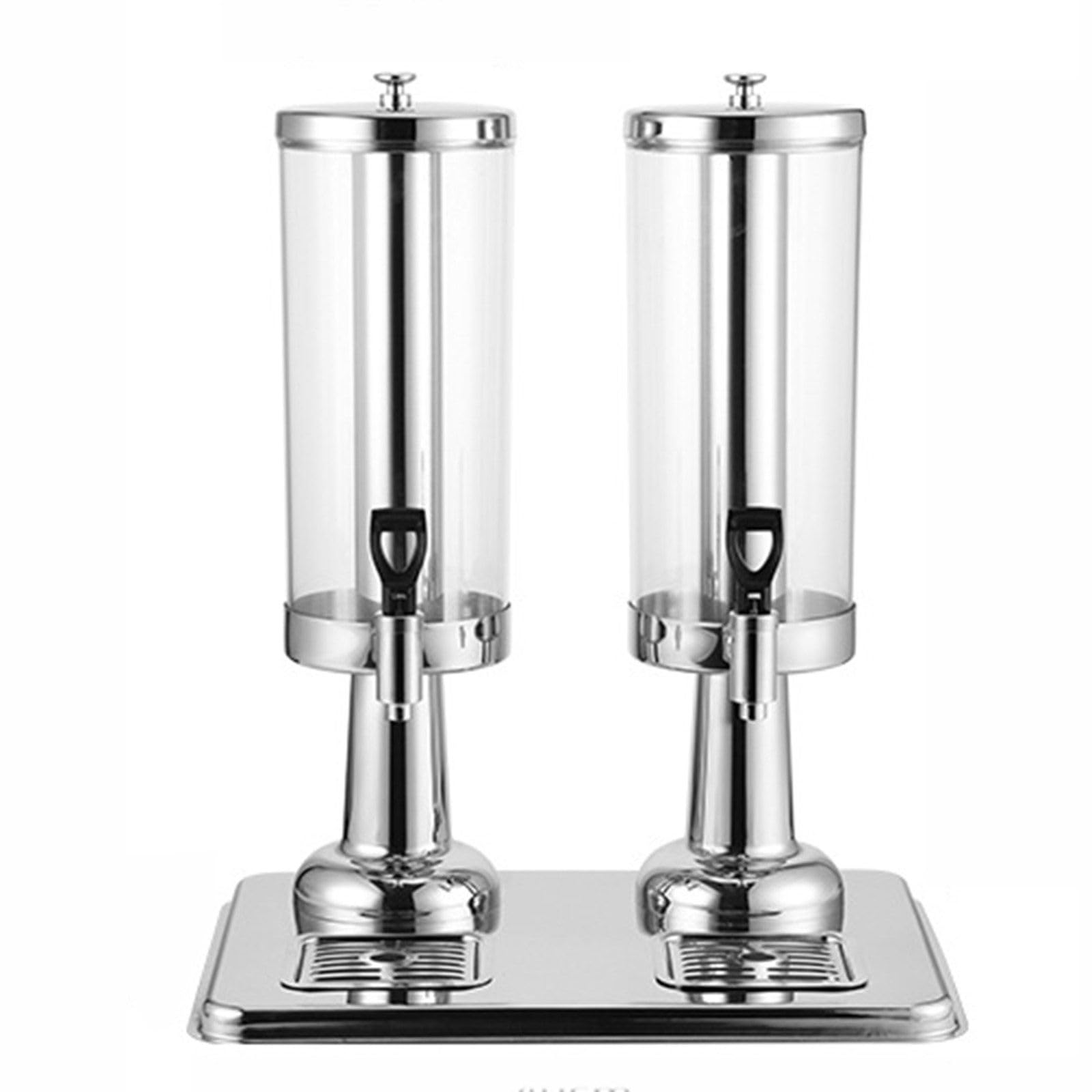 SBCGFY Self-Service Beverage Machine, Hot And Cold Drink Dispenser With Faucet, Stainless Steel, 3L Capacity,6L