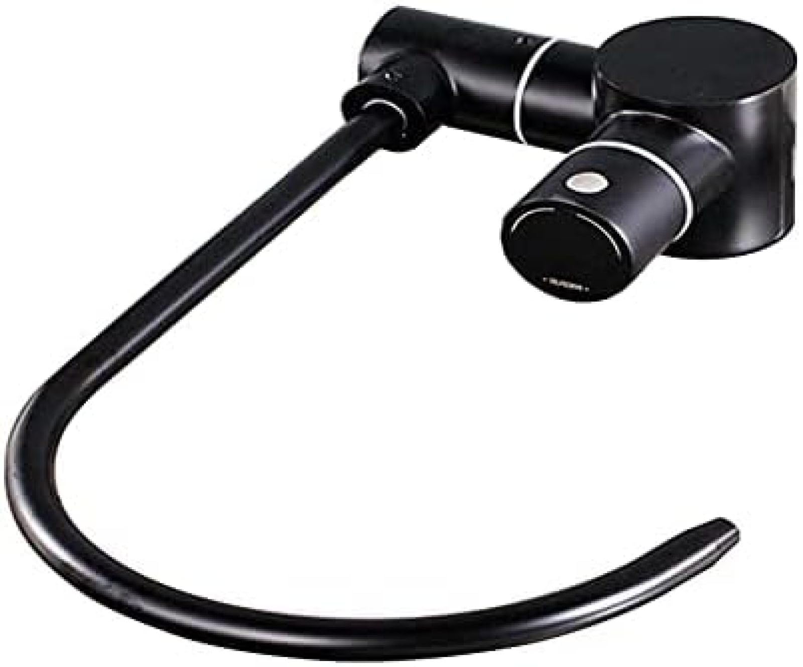 WDSOPK Drinking Water Filter Tap Window Taps 360 Rotation Kitchen Sink Purifier Faucet Fits Drinking Water Filter Systems Kitchen Sink Tap-Black-A,Brushed-c (Black B)