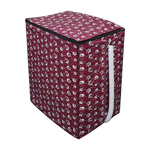 Image of DREAM CARE Waterproof & Dustproof Washing Machine Cover Top Load & Semi Automatic Suitable for 6 kg, 6.2 kg, 6.5 kg (80 x 86 x 51 cms)