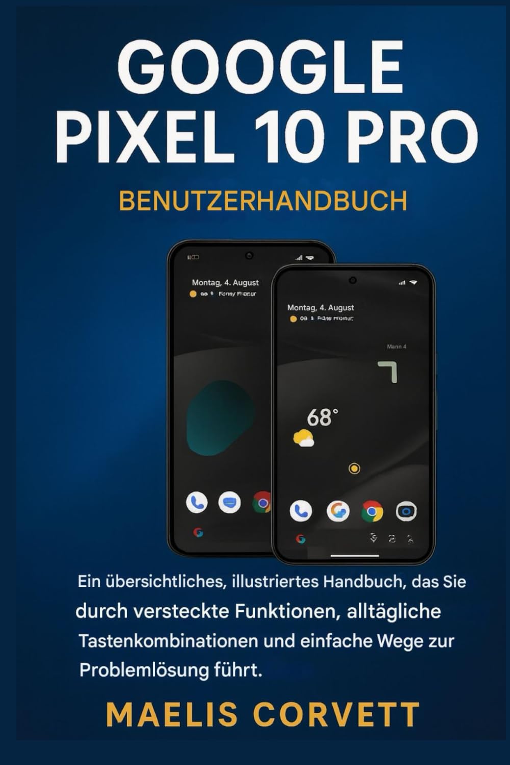 GOOGLE PIXEL 10 PRO BENUTZERHANDBUCH: Ein übersichtliches, illustriertes Handbuch, das Sie durch versteckte Funktionen, alltägliche Tastenkombinationen und einfache Wege zur Problemlösung führt.