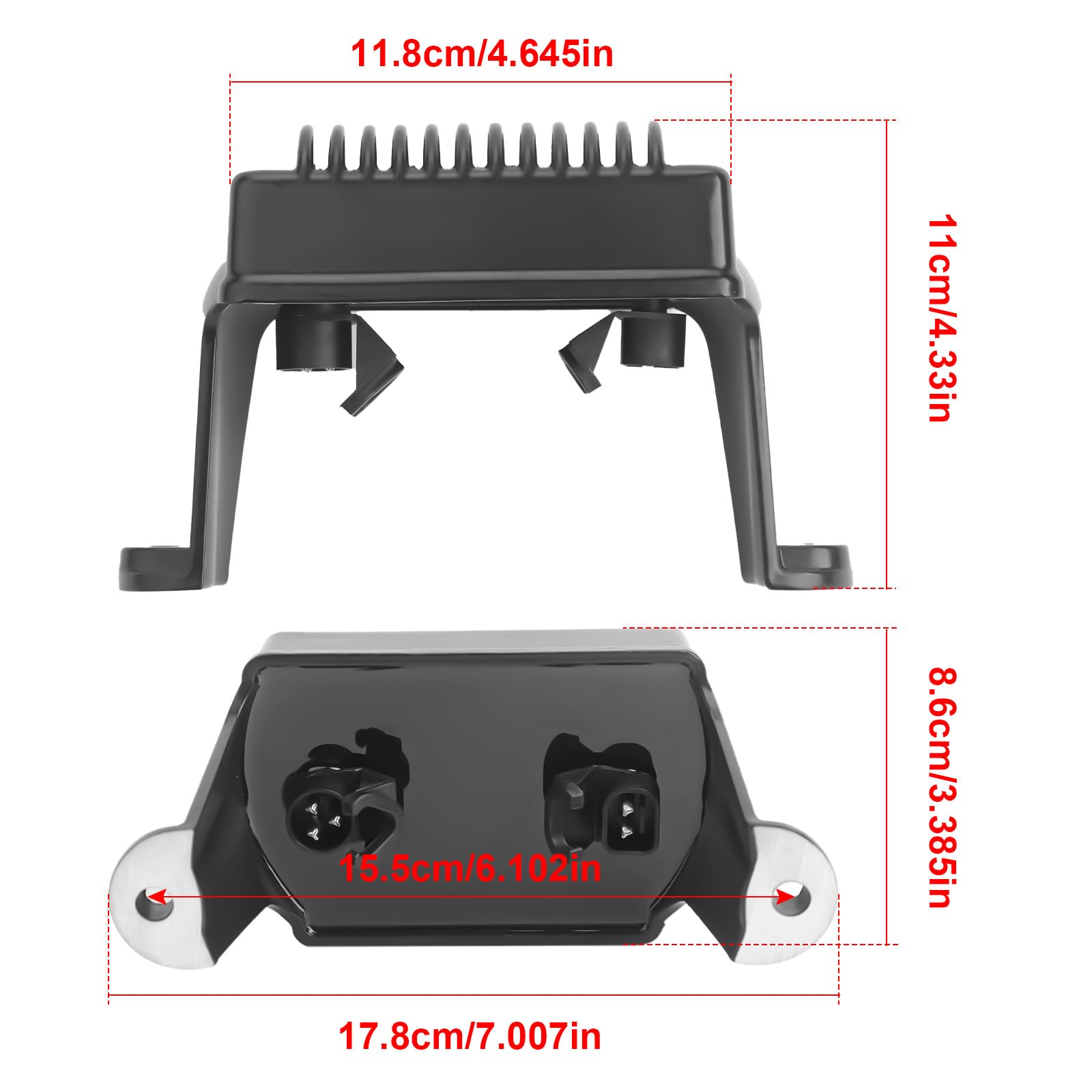 Voltage Regulator Rectifier 74505-09 For Harley Davidson – Compatible With Electra Glide, Road King, Street Glide (2008-2016)