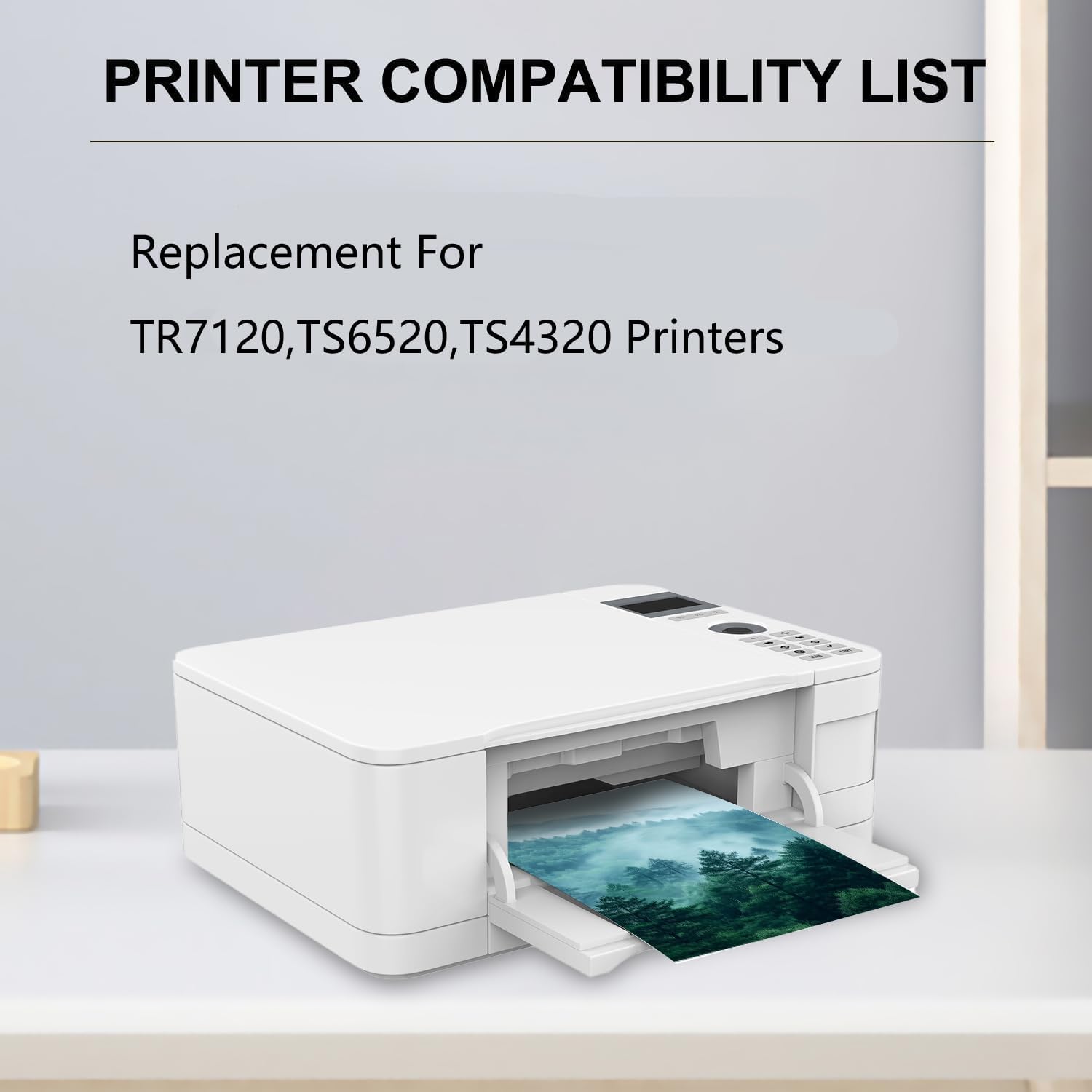 High Capacity PG-295 XL Ink Cartridges Replacement for Canon PG-295 Ink Cartridges use for Pixma TR7120,TS6520,TS4320 Printers (1 Black)