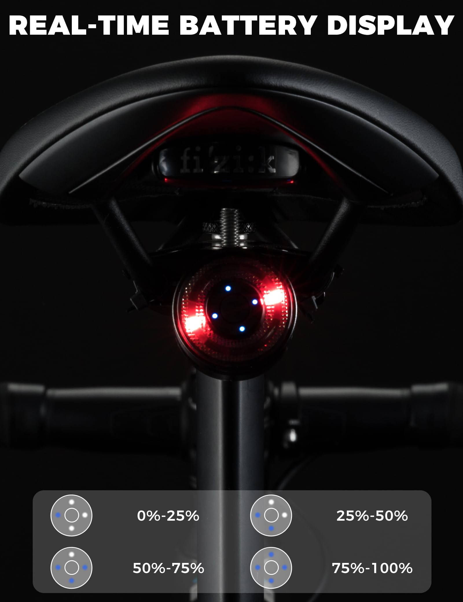 ROCKBROS Pack Éclairage Vélo Complet – Lampe Avant 1600 LM & Feu Arrière RGB 7 Couleurs, Autonomie Longue, Recharge USB-C, Étanche IPX5/IPX6, Fixation Rapide – Idéal pour VTT et Route