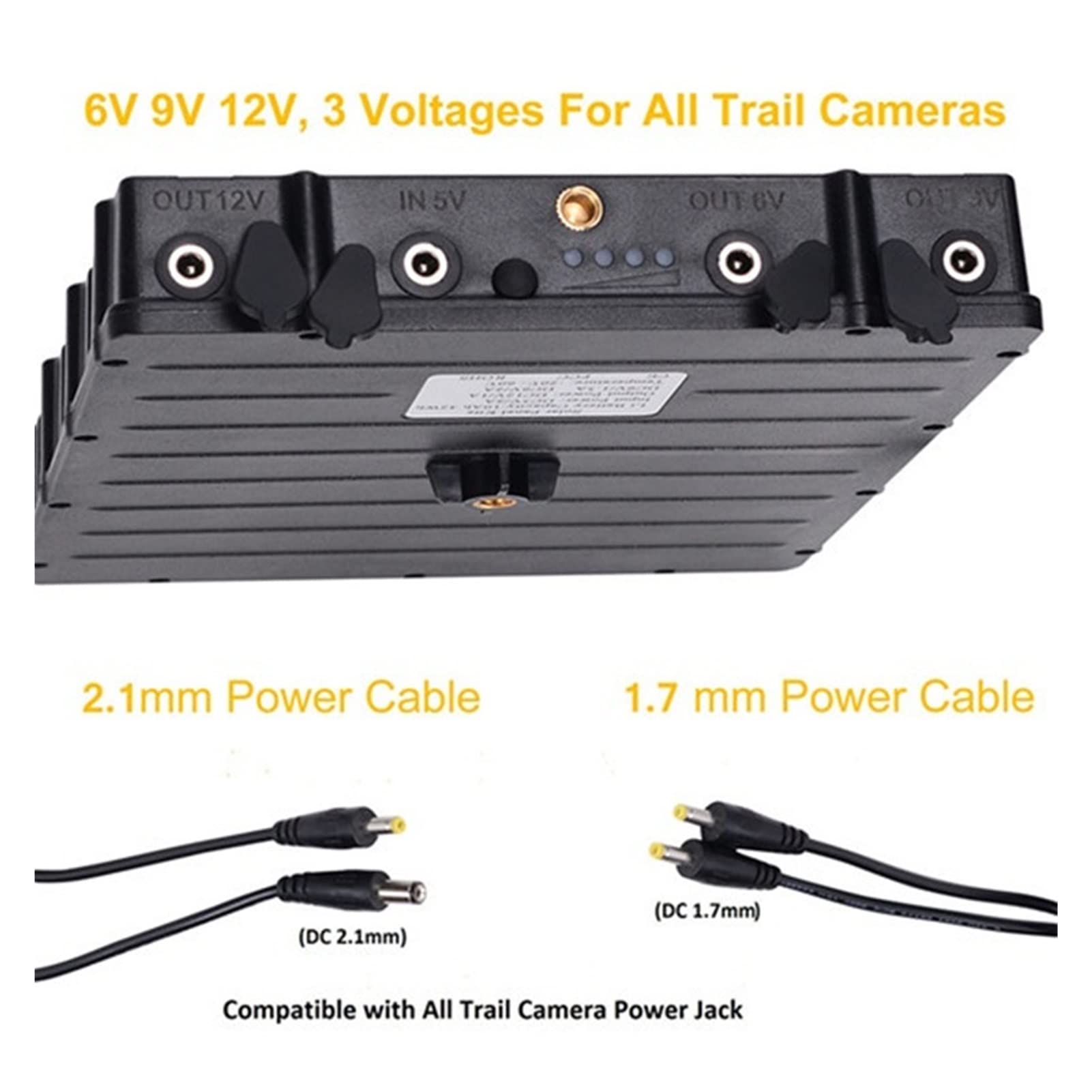 Pannello solare Pannello solare della fotocamera da 4G Trail for le fotografie Traps Batteria esterna Caricabatteria solare 8000mAh Alimentazione solare del polimero della batteria dell'alluminio 8000