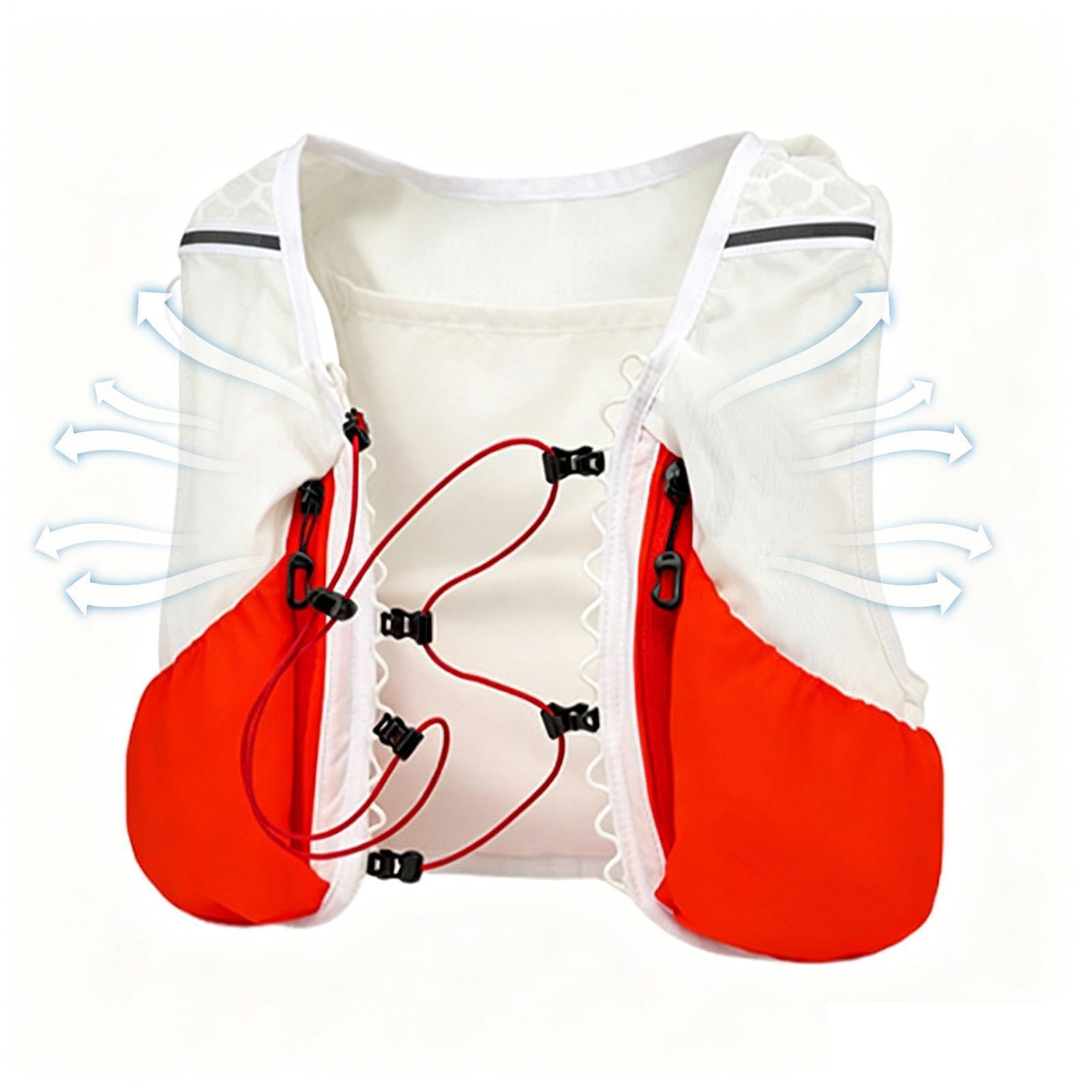 Gilet de course, léger | Gilet de course à pied d'hydratation - Convient pour l'entraînement, la randonnée, la gym, les voyages, le fitness, l'entraînement, les coureurs, l'exercice, le trail, les