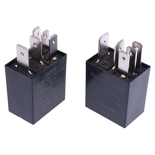Miniatura 6 de IEQFUE 2 relés de 12 V 30 A 925-1648, 925-1648A, 725-1648, 725-1648A, 725-1648P, compatibles con Cub Cadet, MTD, Bolens, Troy-Bilt, blanco al aire