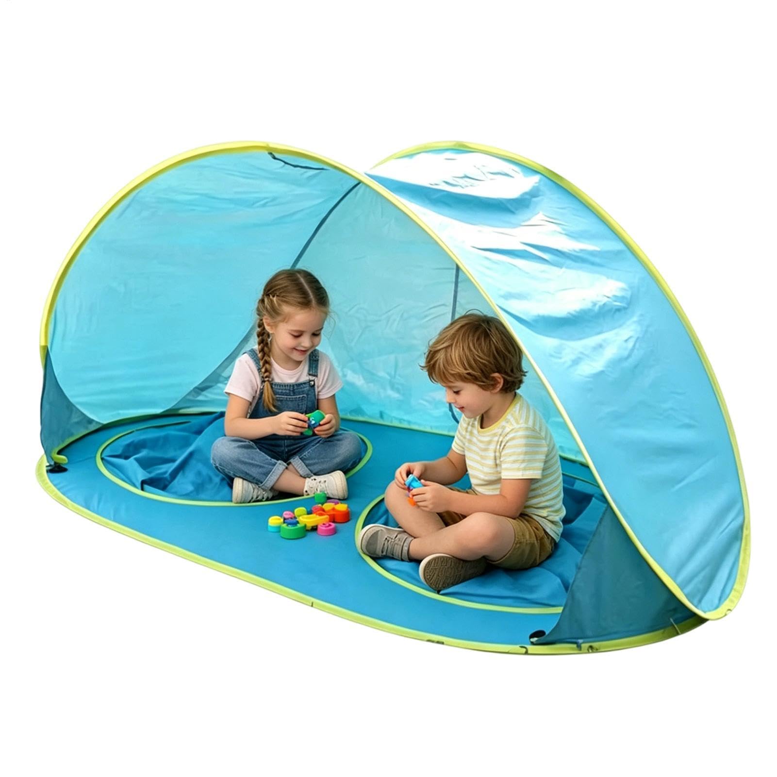 Tienda de Playa para Niños Protección Solar UV contra el Sol | Pop-Up para Playa para Campamento de Verano, Natación, Jardín y Guardería