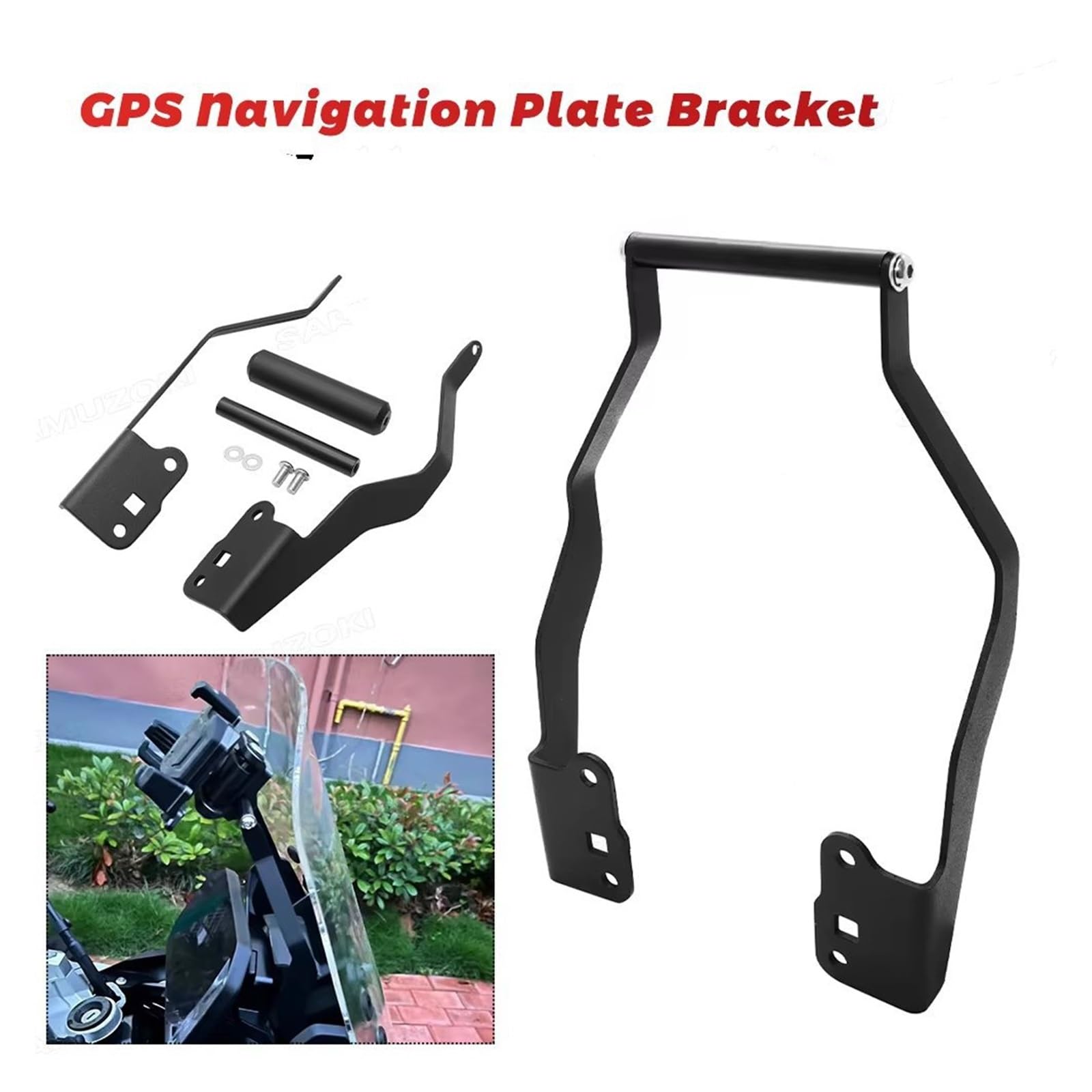 Moto Supporto Navigatore GPS Per BMW F850GS 750 F750GS Porta Telefono Moto | Moto 2018-2020 per supporto per adattamento manubrio con staffa per piastra di navigazione GPS Per SMART Phone
