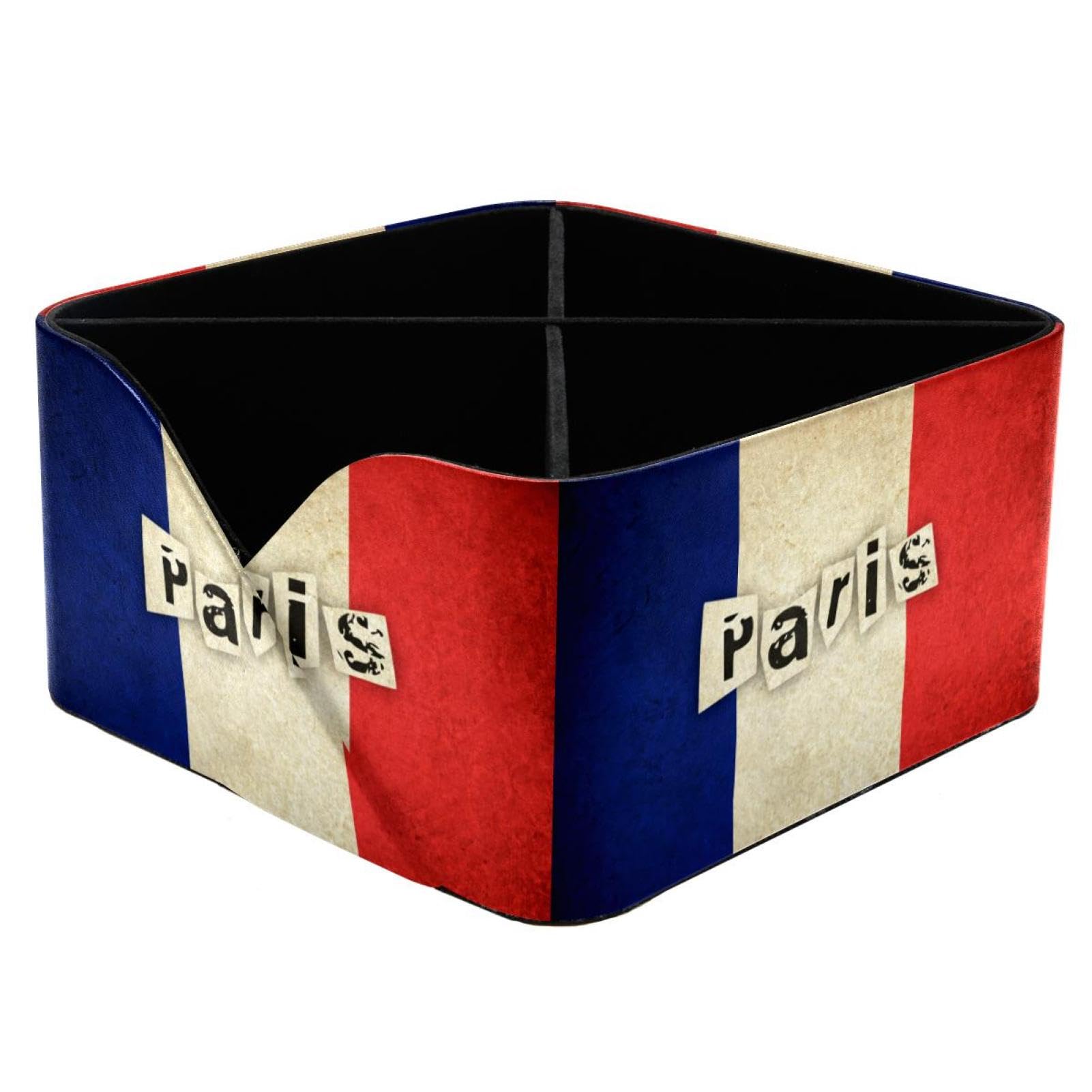 Organiseur de bureau avec 4 compartiments séparés pour fournitures