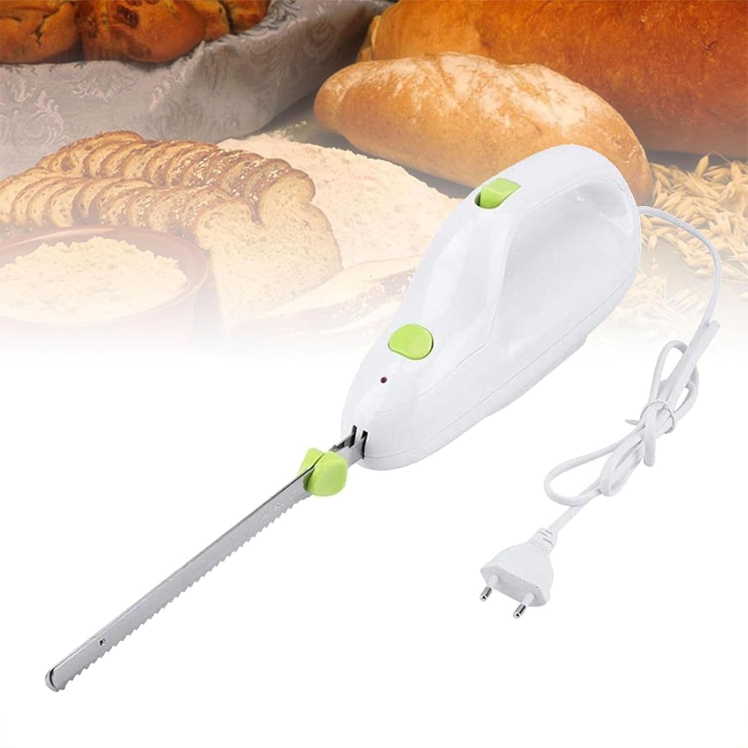Cordless Electric Knife, 110W Electric Carving Knife With Anti-slip Handle, Effortlessly Precise Cutting and Automatic Power Off Protection, Lightweight and Comfortable To Hold, for Poultry, Bread