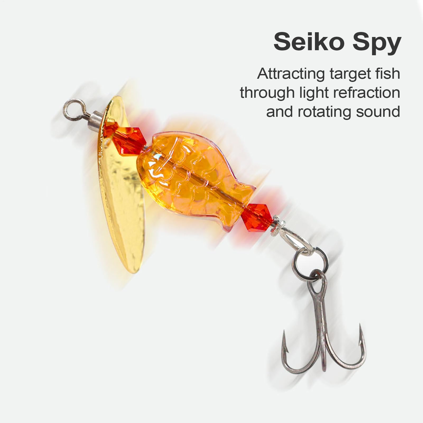 Esche Da Pesca Spinner Bait 5 Pezzi Ami Esca Simulata | Esche Artificiali Per La Pesca Al Bass 5 Pezzi Per Acqua Salata E , Campeggio, Outdoor, Uomo, Marito, Papà, Pescatori E