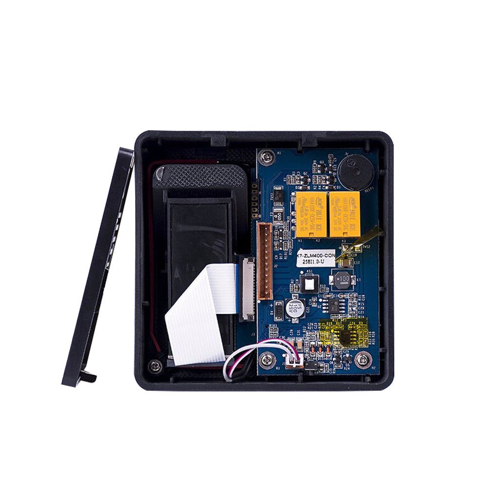 Digital Eléctrico Dedo Escáner Código Lector RFID Sistema de Control de Acceso de Huellas Digitales Biométrico Sistema de Reconocimiento X6 + 10pcs Keyfobs