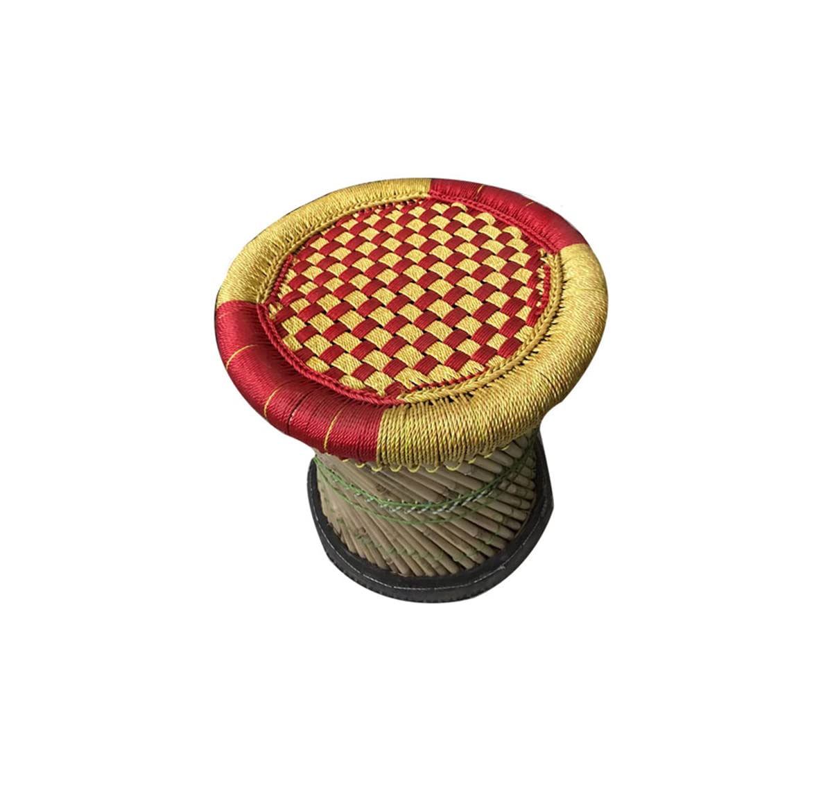 Craferia Export Mudda Bamboo Handcrafted Stool for Indoor/Outdoor Use