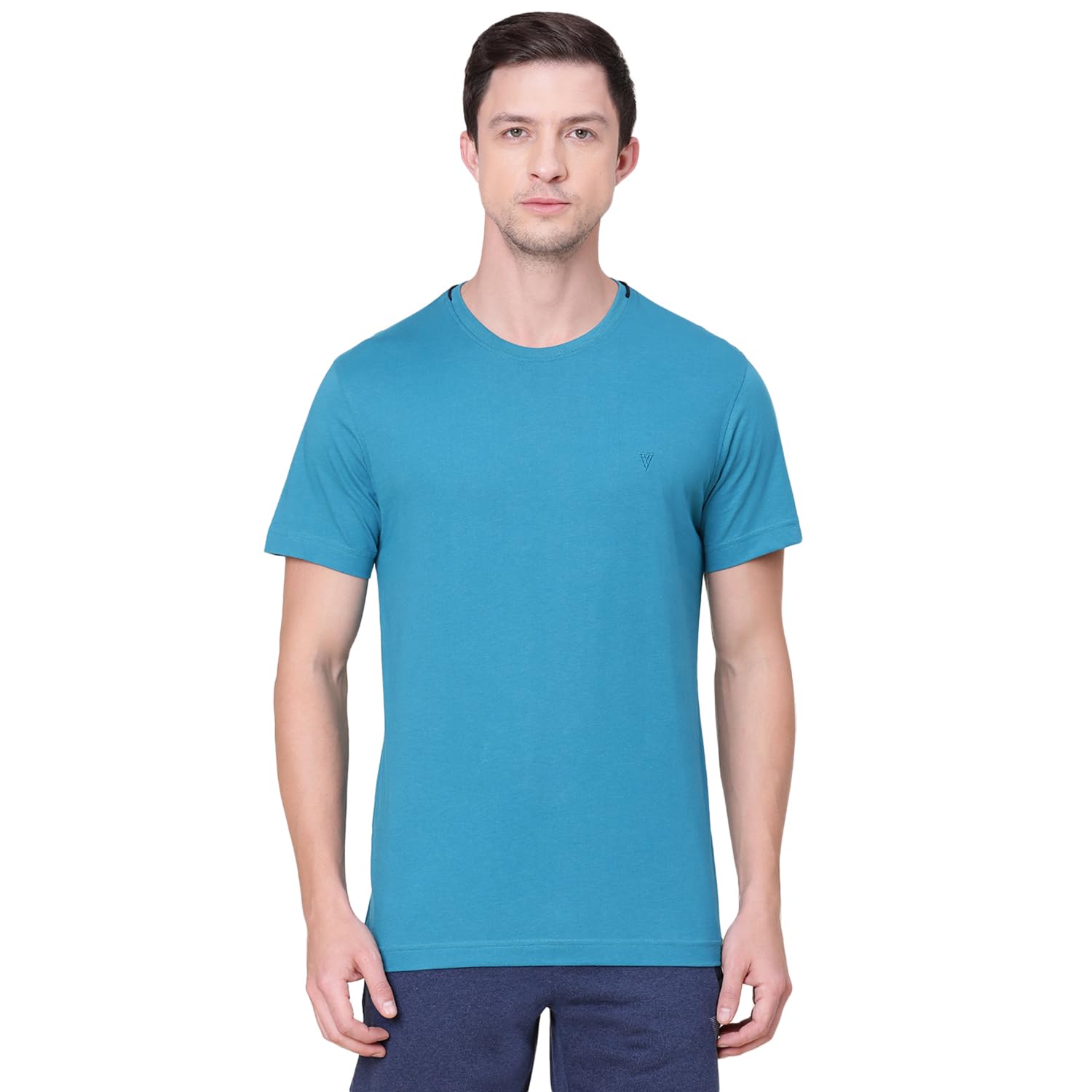 Van Heusen Men's Cotton Regular Fit T-Shirt