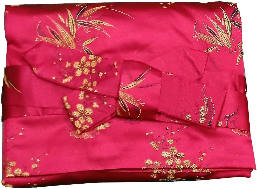 13絃用 琴袋(丸袋) 赤系 柄物 厚手 少し厚手 13絃用