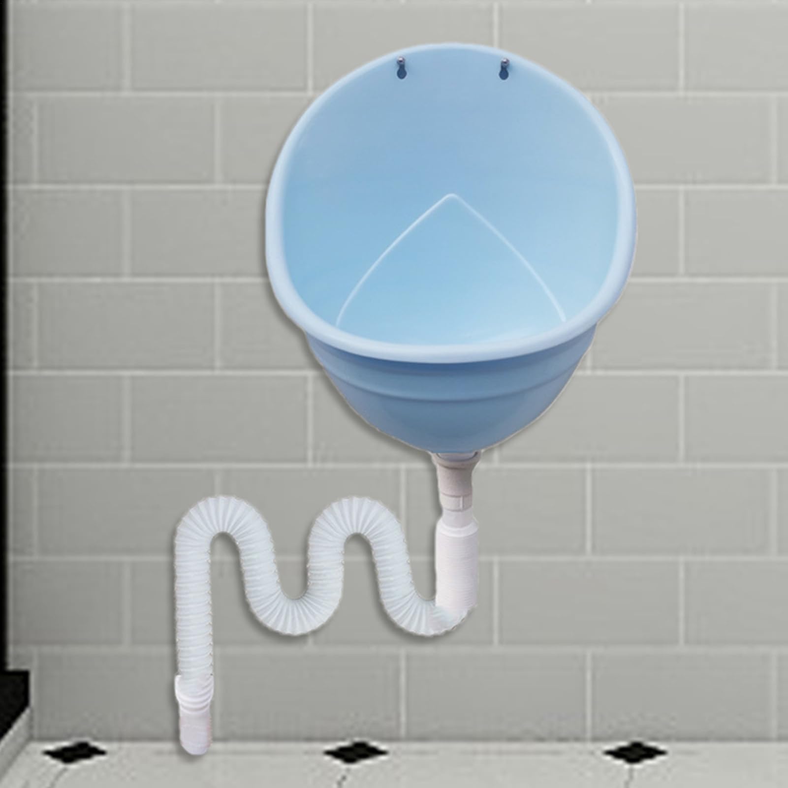 Orinal de exterior con manguera, desvío de orina para montaje en pared, práctico urinario sin agua, urinario de montaje en pared, urinario de camping al aire libre, inodoro sin agua para el exterior
