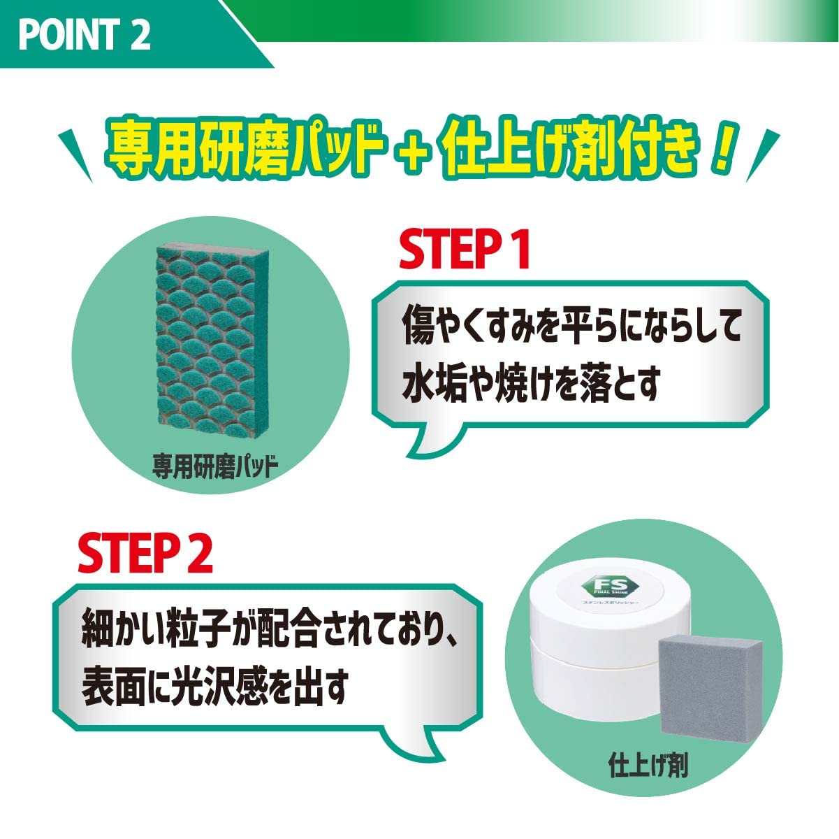 Amazon.co.jp: ファイナルシャイン ステンレスポリッシャー キッチン