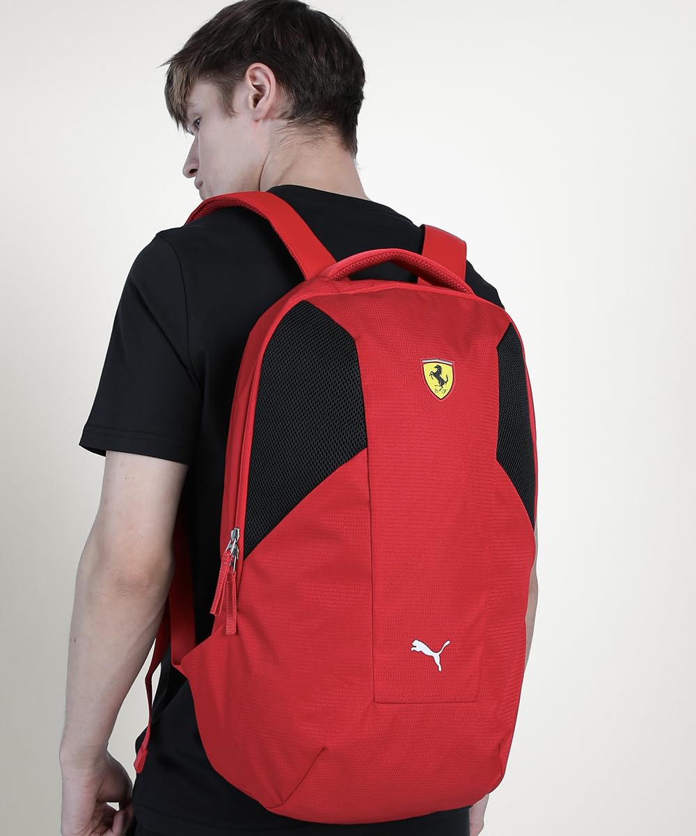 PUMA Mochila unisex Ferrari Race grande, L, rojo (Rosso Corsa), L