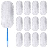 Vesici 360 Degree Duster Refills Bulk Disposable Replacement Duster Refills Replacement Head for Cleaning Home, Office, Blinds, Ceiling Fans, Furniture and More(White, 50 Pcs)