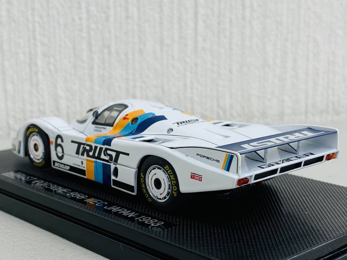 Amazon.co.jp: EBBRO Ebro 1/43 TRUST PORSCHE 956 WEC JAPAN 1983