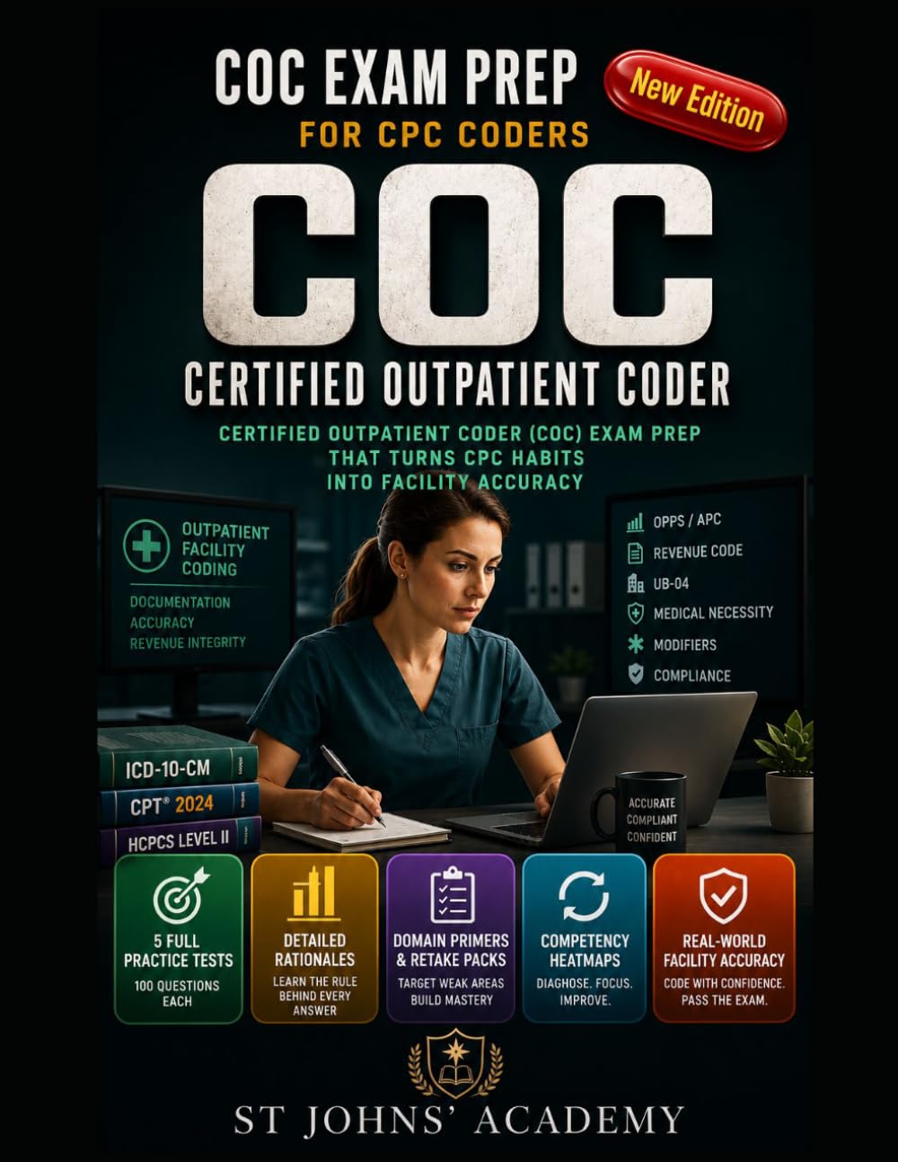 COC EXAM PREP FOR CPC CODERS: Certified Outpatient Coder (COC) Exam Prep That Turns CPC Habits into Facility Accuracy