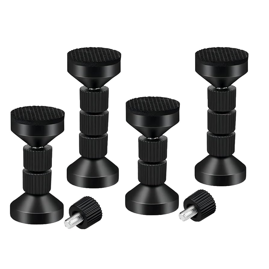 耐震 突っ張り棒 4本 家具固定用 伸縮棒 取付高さ4.2〜11cm 黒 Amazon｜WINOMO 転倒防止突っ張り棒 4本入り 家具転倒防止伸縮棒