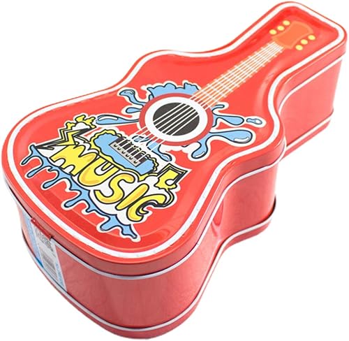 Piggy - Banco de dinero con forma de guitarra, caja de ahorro de dinero con forma de guitarra, tarro de monedas para decoración del hogar, caja de