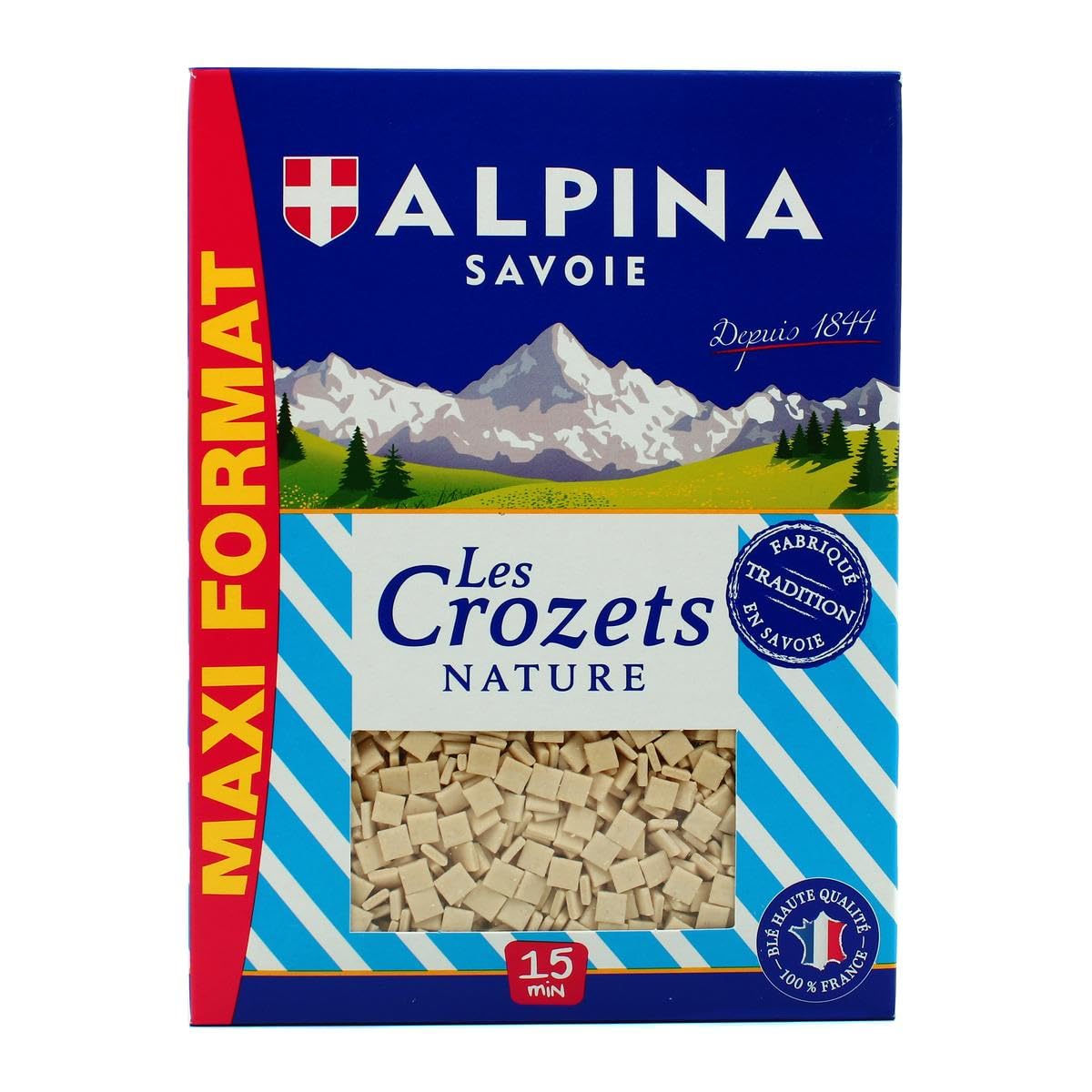 ALPINA SAVOIE - Alpina Savoie Les Crozets Nature, 600G - 600G - Lot De 3 - Vendu Par Lot