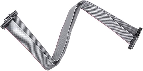 uxcell IDC 16 pines conector plano cinta cable hembra longitud 7.9 in 0.050 in paso, 2pcs