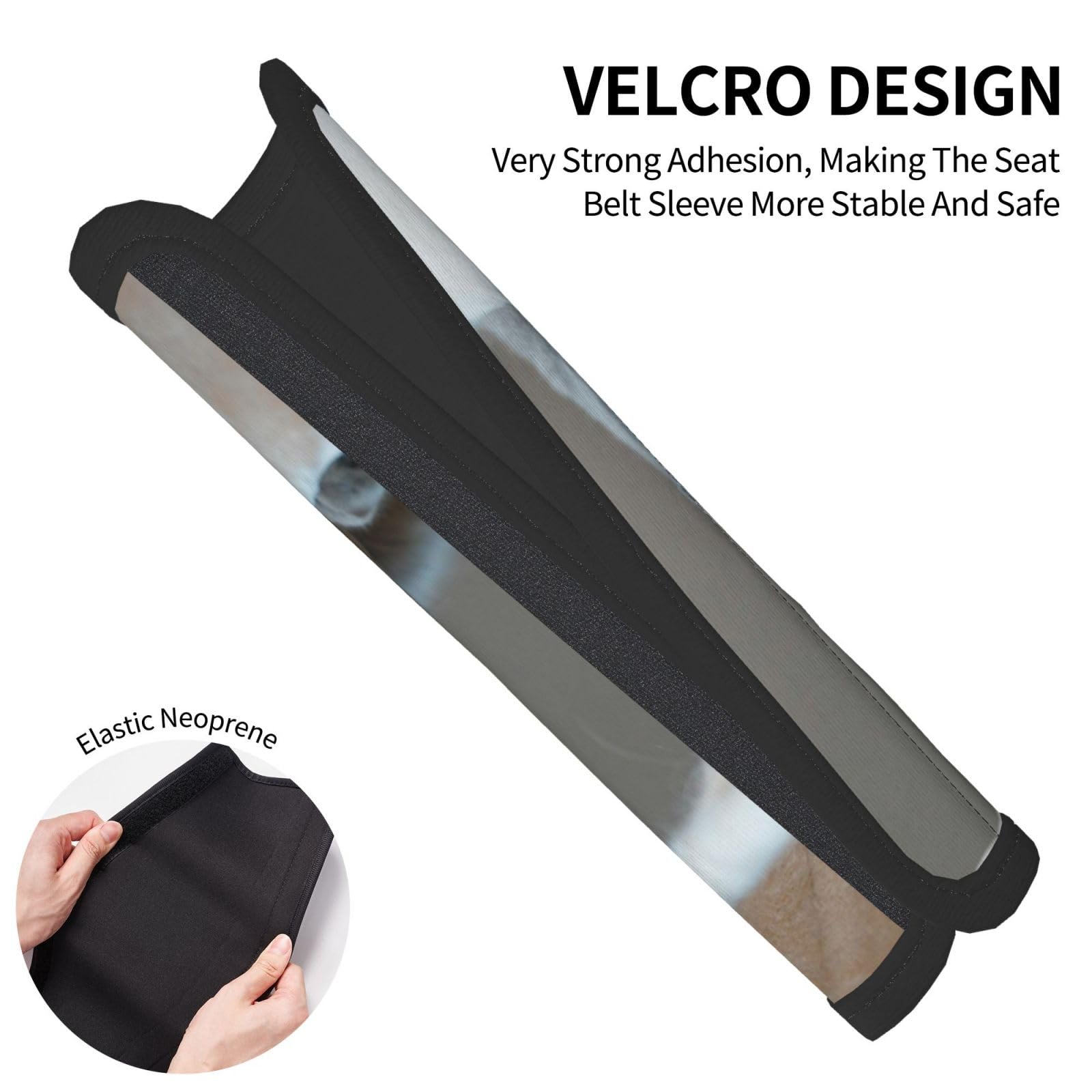 Copricinture Di Sicurezza Auto Personalizzabili - Imbottiture In Neoprene Per Comfort E Protezione (2 Pezzi) - Foto 9