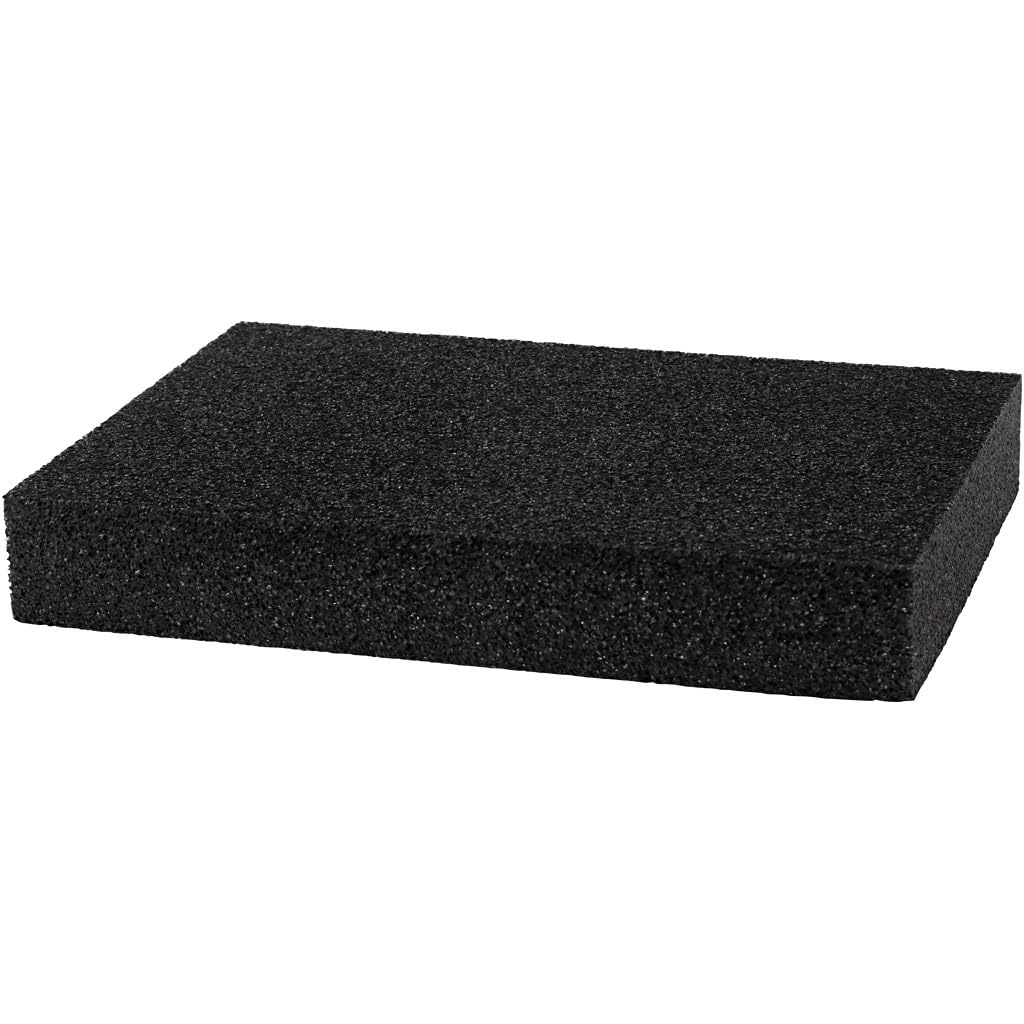 Creativ Needle Felting Foam Pad, A4 21x30 cm, 1 pc , Black