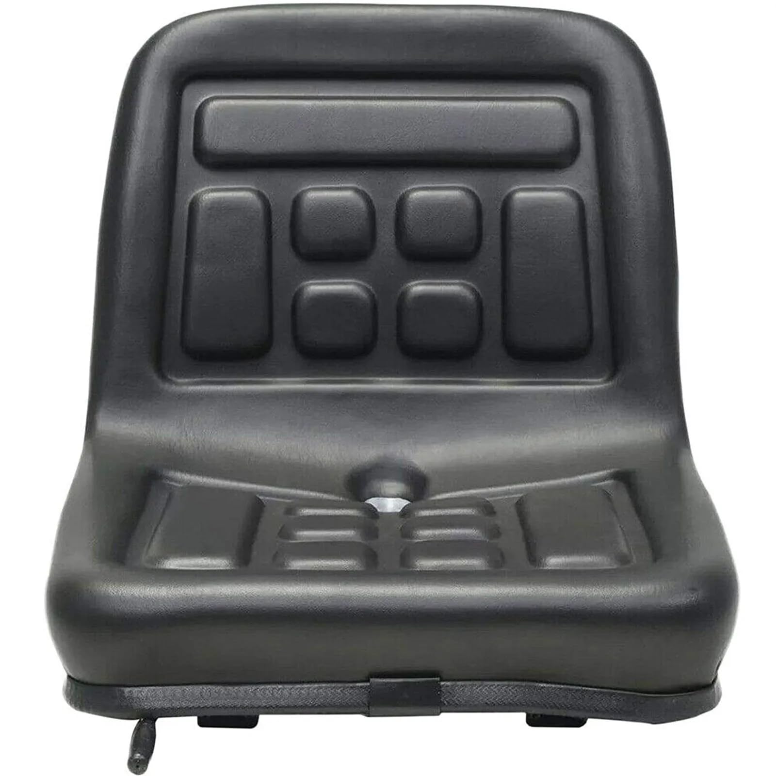Asiento universal para tractor, asiento amortiguado, inclinable, Mower Dumper Digger, suspensión universal, ajustable, color negro