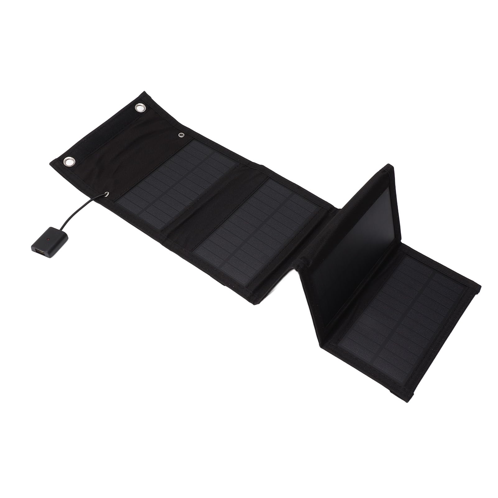 20W Solar Folding Charger with 5V USB Output, IP65 Waterproof Rating, and Portable Solar Panel Bank for Outdoor Adventures Efficient, EcoFriendly Charging Solution