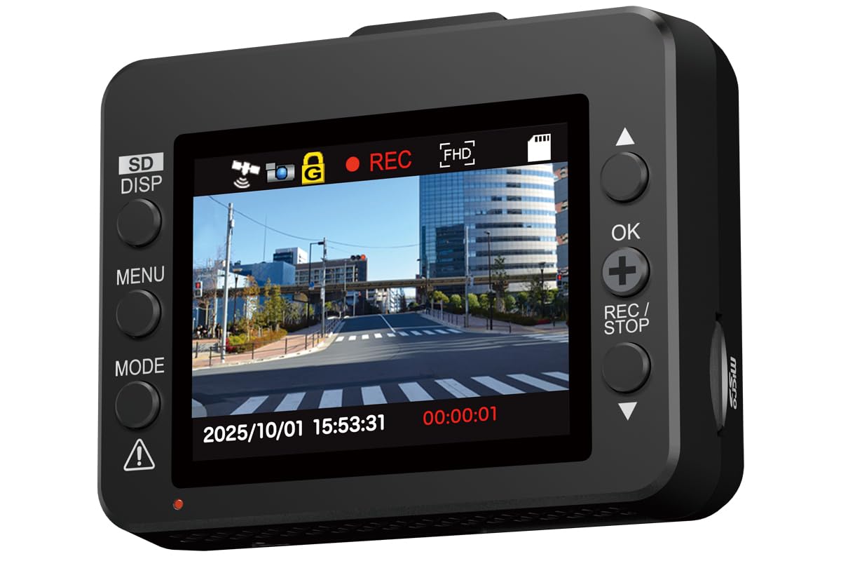 ユピテル 前後2カメラドライブレコーダー WDT610cWDT610c8 WDT610c