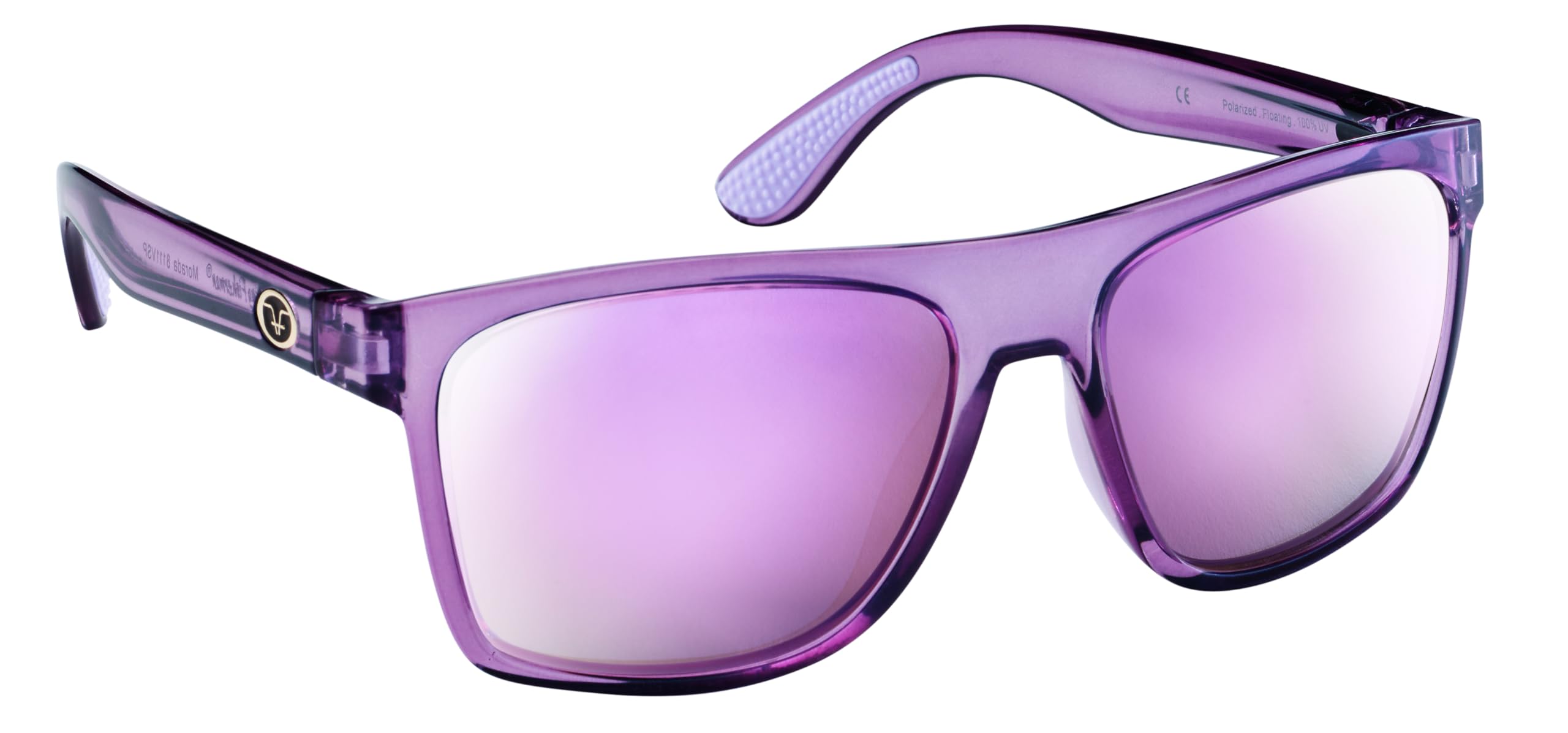 Flying Fisherman Morada - Lentes de sol polarizados flotantes, marcos ligeros e insumergibles para pesca, navegación y deportes al aire libre