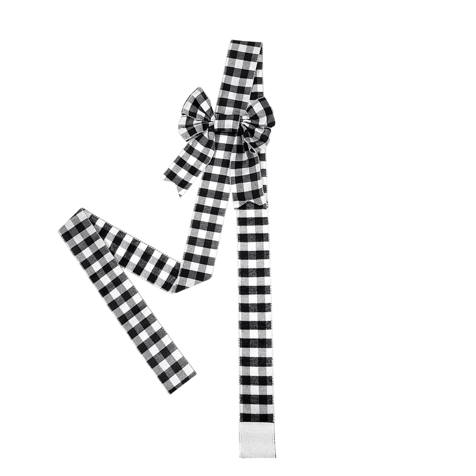 Tsophreniq Festival Bowknot Decoration for Hanging on Doors Wall and Cabinets Polyester Christmas Accent Door Hanging