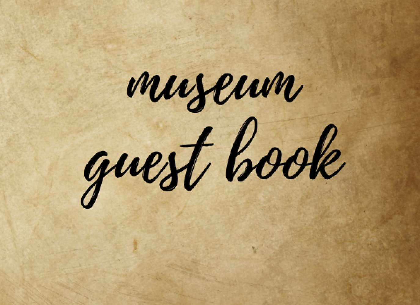 Museum Guest Book: Sign in Book / Visitor GuestBook