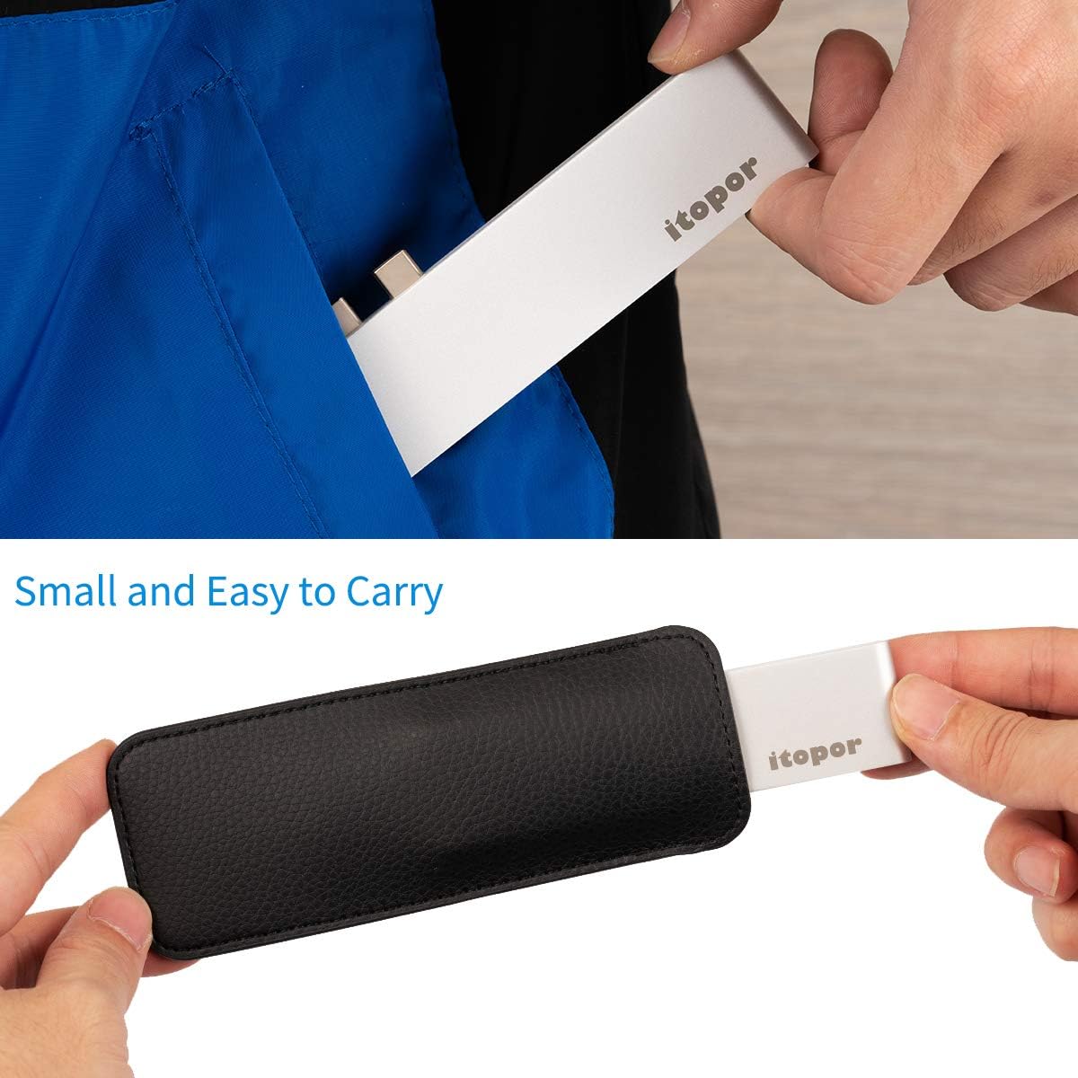 70% оƒƒ Evеrуthіng USB C Hub for MacBook Pro 2018 2017 2016 13 15,USB C Adapter for MacBook Air 2018, 7 Ports USB C HUB 100W Power Delivery,5Gbps Data, 4K HDMI, 2xUSB 3.1,7 in 1 USB C HUB by Itopor (Silvery)