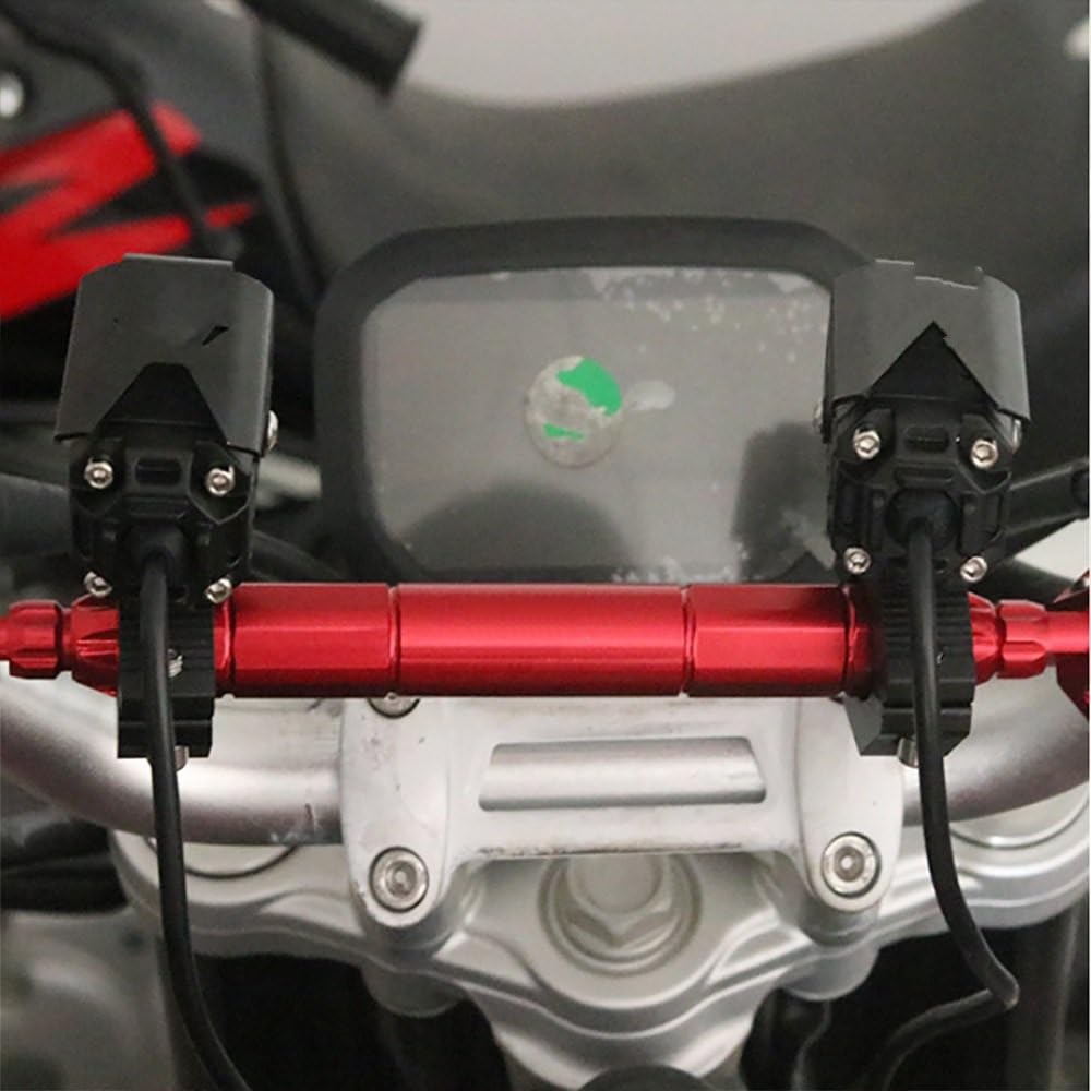 kierownica motocyklowa Pasuje do Tiger Sports 660 wielofunkcyjna regulowana kierownica uchwyty do balansowania poprzeczka uchwyt na telefon komórkowy(A R)