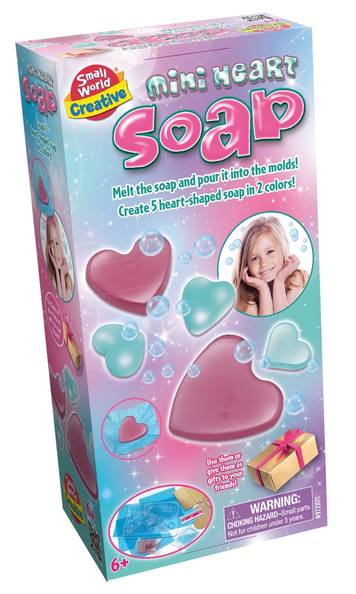 Small World Toys Mini Heart Soap